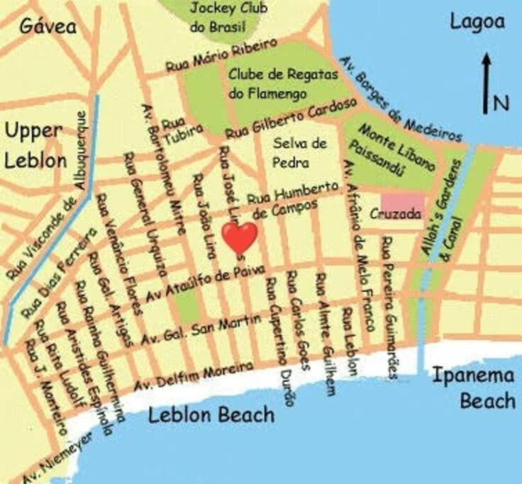 Bem Localizado No Leblon Apartamento